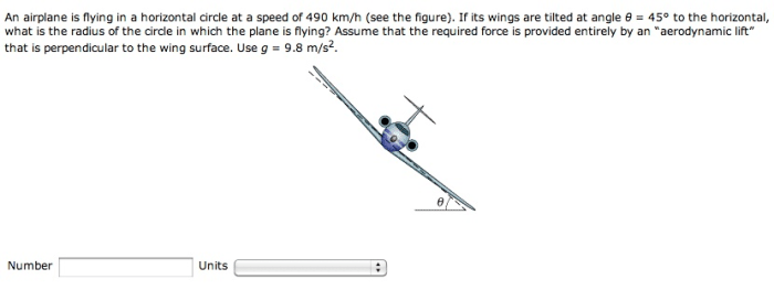 Airplane flying solved expert answer