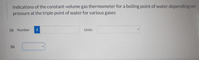 Two constant-volume gas thermometer are assembled